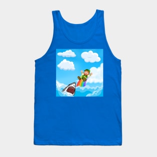 Leprechaun bad GPS Tank Top